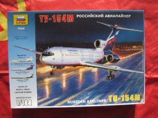 Zvezda 7004 Tupolev Tu-154M Russian Airliner